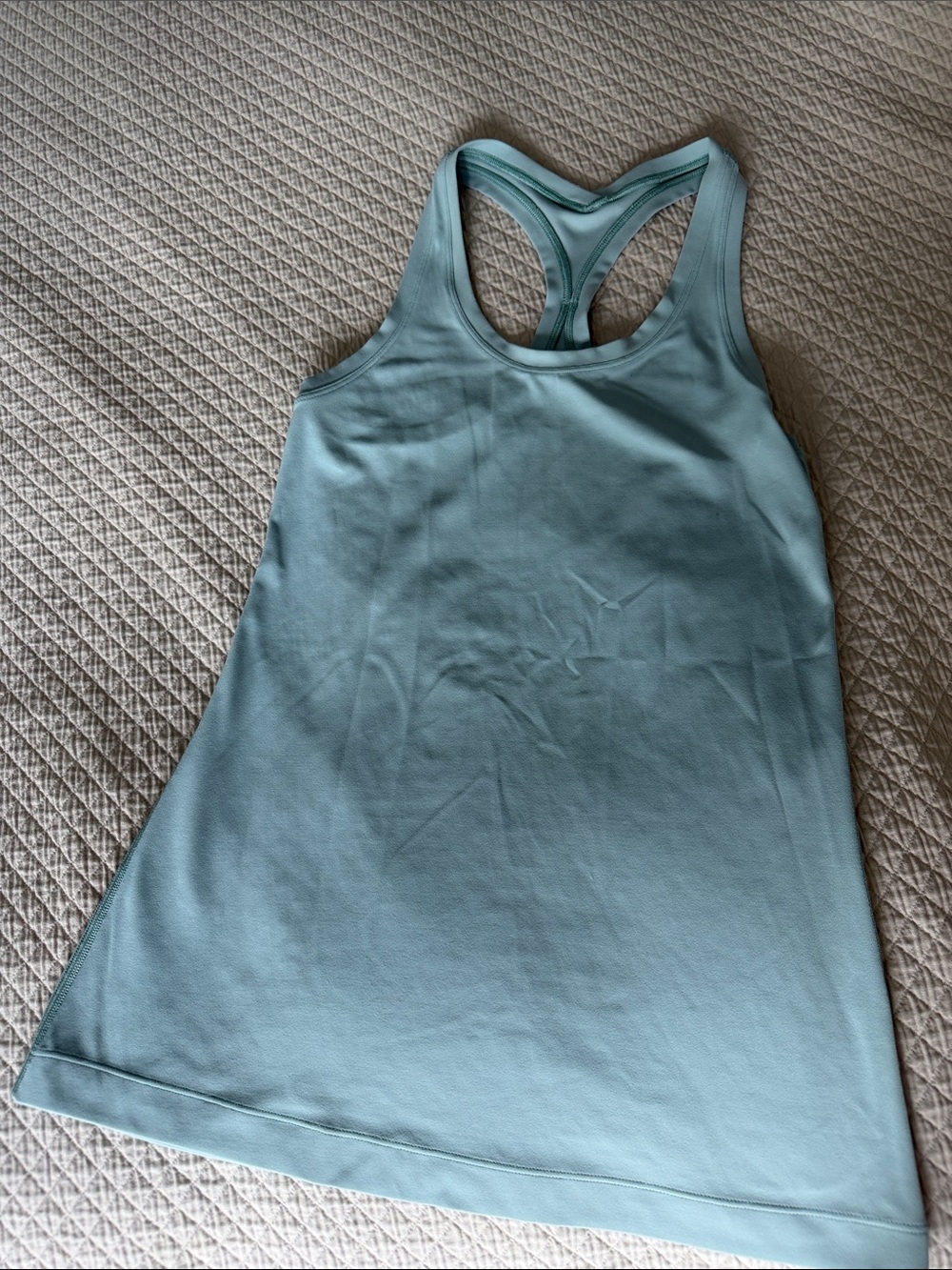 Women’s Racerback Tank Top - seafoam green